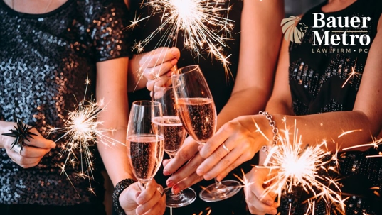 people drinking and celebrating holidays