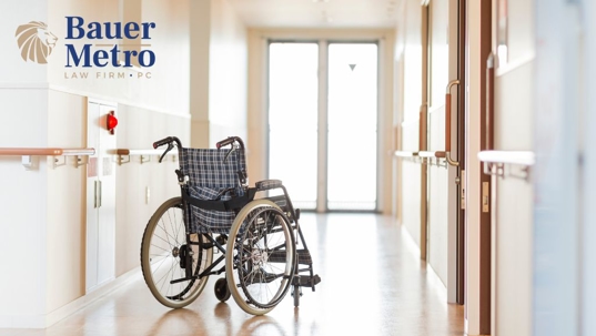 wheelchair at nursing home